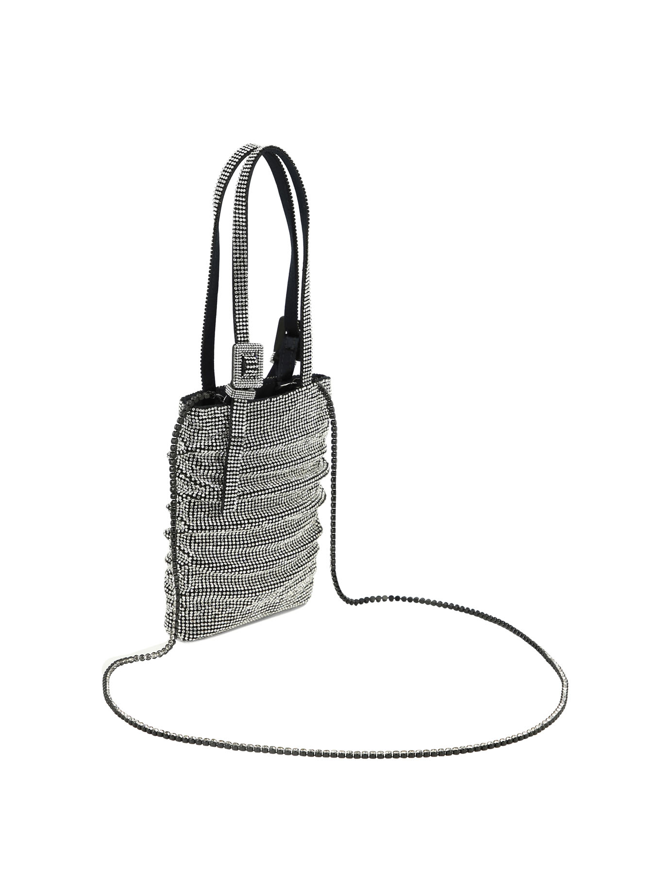 BENEDETTA BRUZZICHES Silver Lollo La Petite handbag